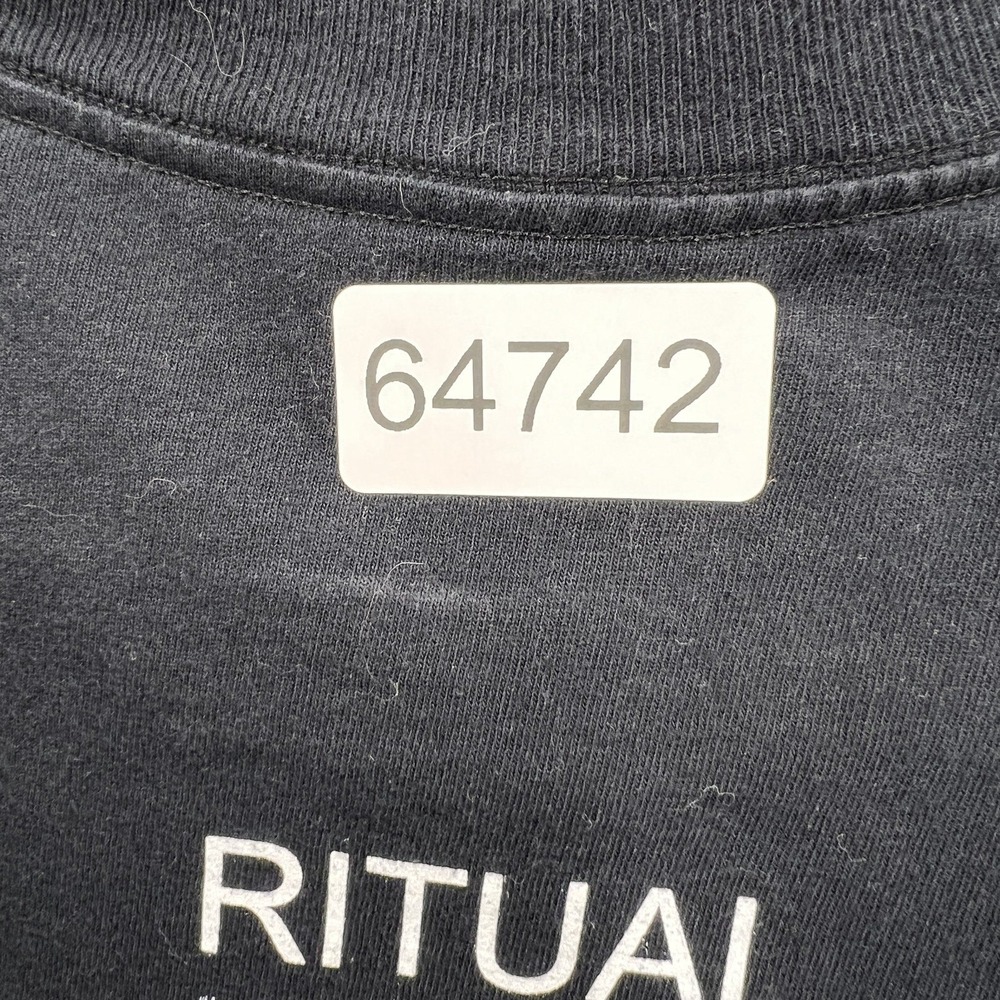 Vtg 90's Isle of MTV Ritual T Shirt L Black Men Screen Stars Promo Single Stitch - Picture 12 of 12